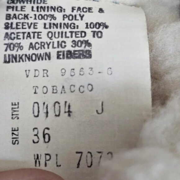 Vintage JCPenny 70s Suede Sherpa Jacket - Picture 4 of 5